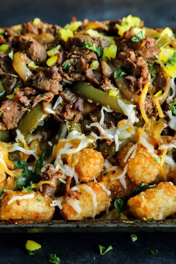 Cheesesteak Totchos