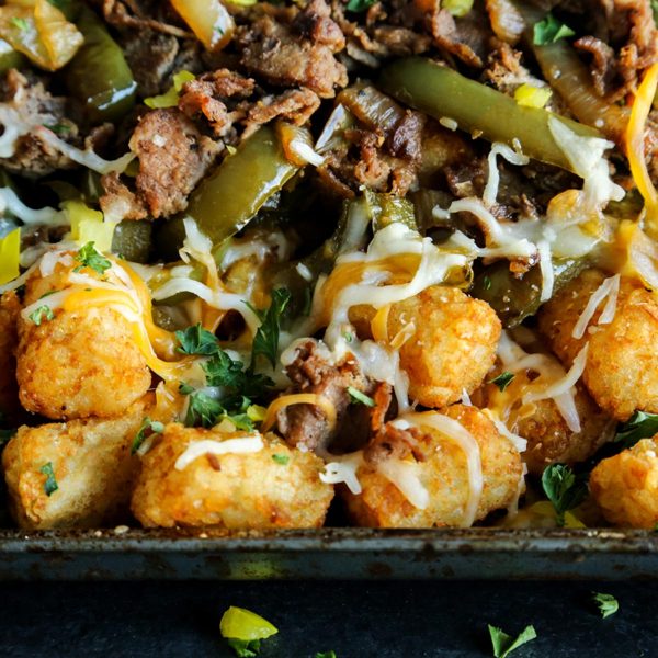 Cheesesteak Totchos