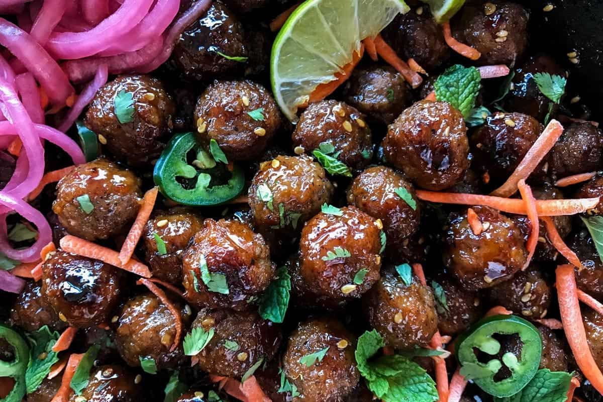 Banh Mi Meatballs 