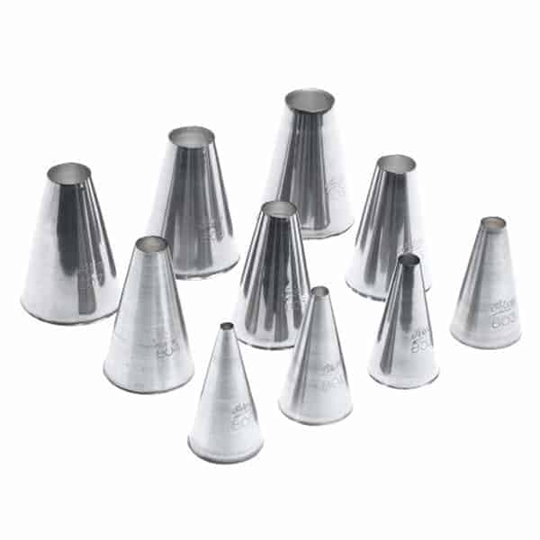 Plain Round Pastry Tips