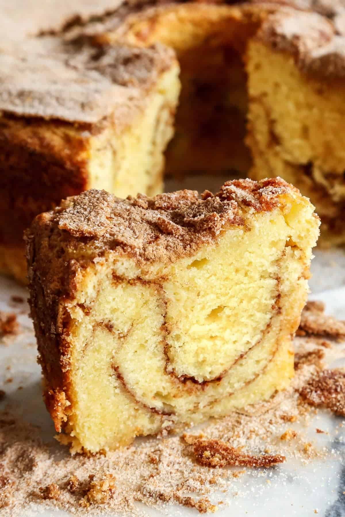 Sour Cream Coffee Cake With Cinnamon Ripple A Farmgirl s Dabbles sour-cream-coffee-cake-with-cinnamon-ripple-a-farmgirl-s-dabbles