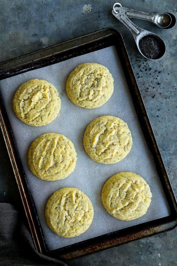 baked Citrus-Poppy Seed Cookies