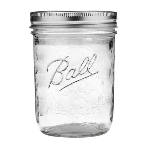 Wide Mouth Pint Jars