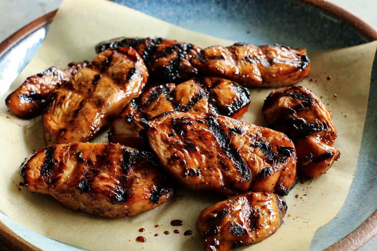 grilled teriyaki turkey