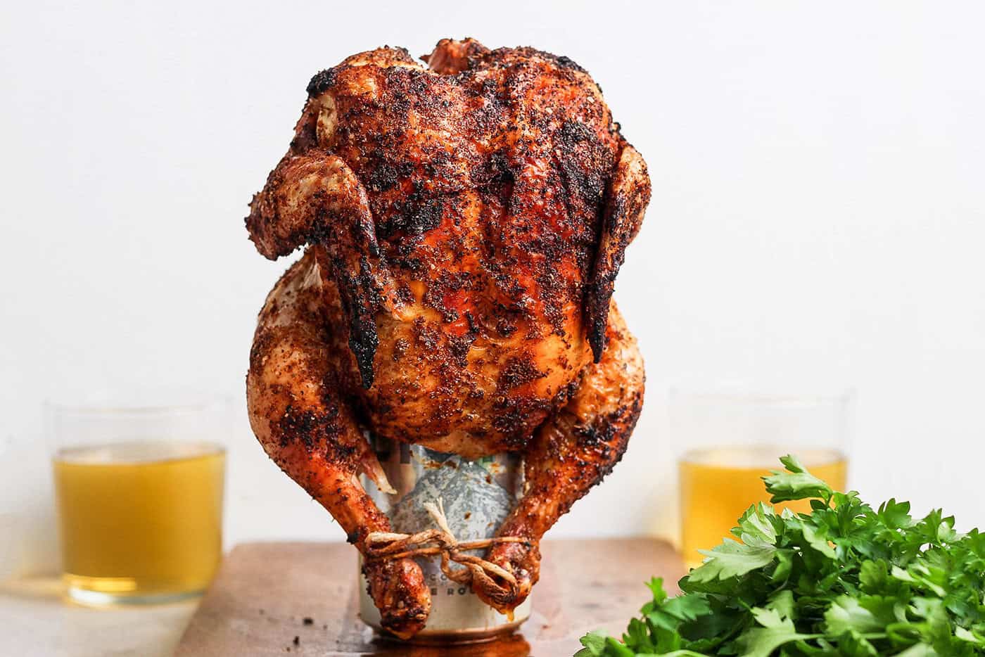 Easy Beer Can Chicken Recipe (Made on a Grill!)