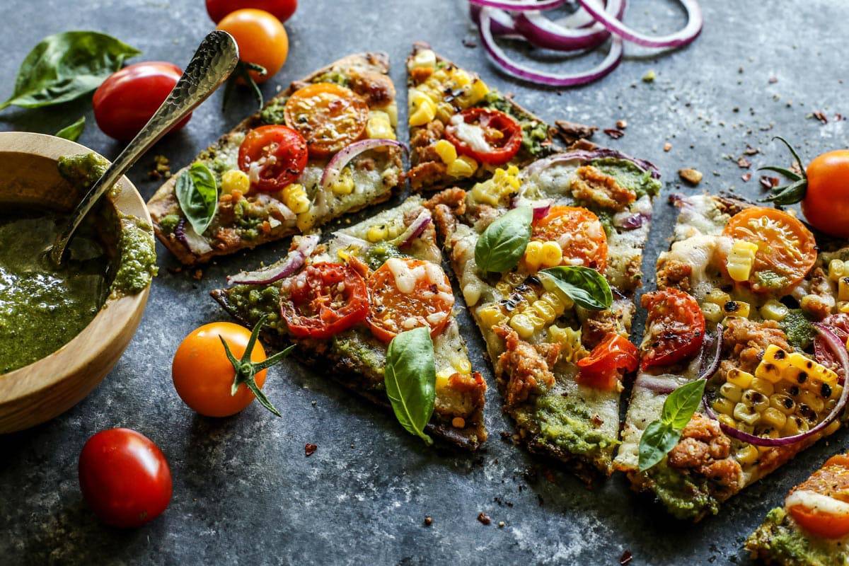 Grilled Flatbread Pizza