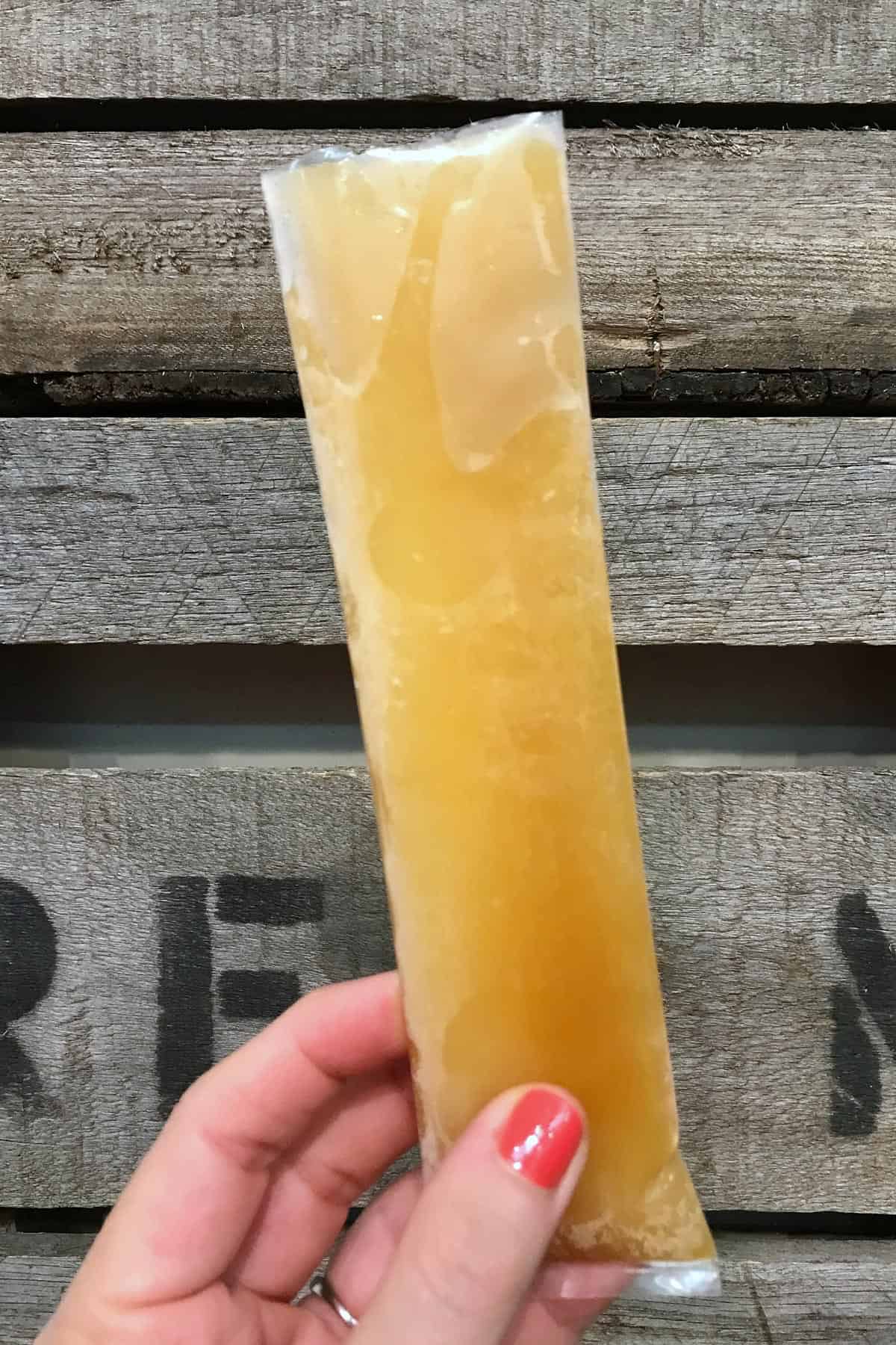 apple cider freeze pop