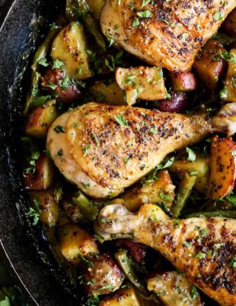 Honey Mustard Chicken and Vegetables
