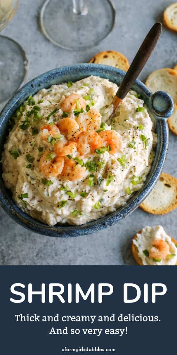 Shrimp Dip | Cold Shrimp Dip Recipe | a farmgirl's dabbles