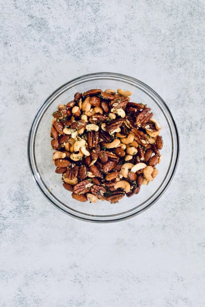 Stir everything or toss gently. 