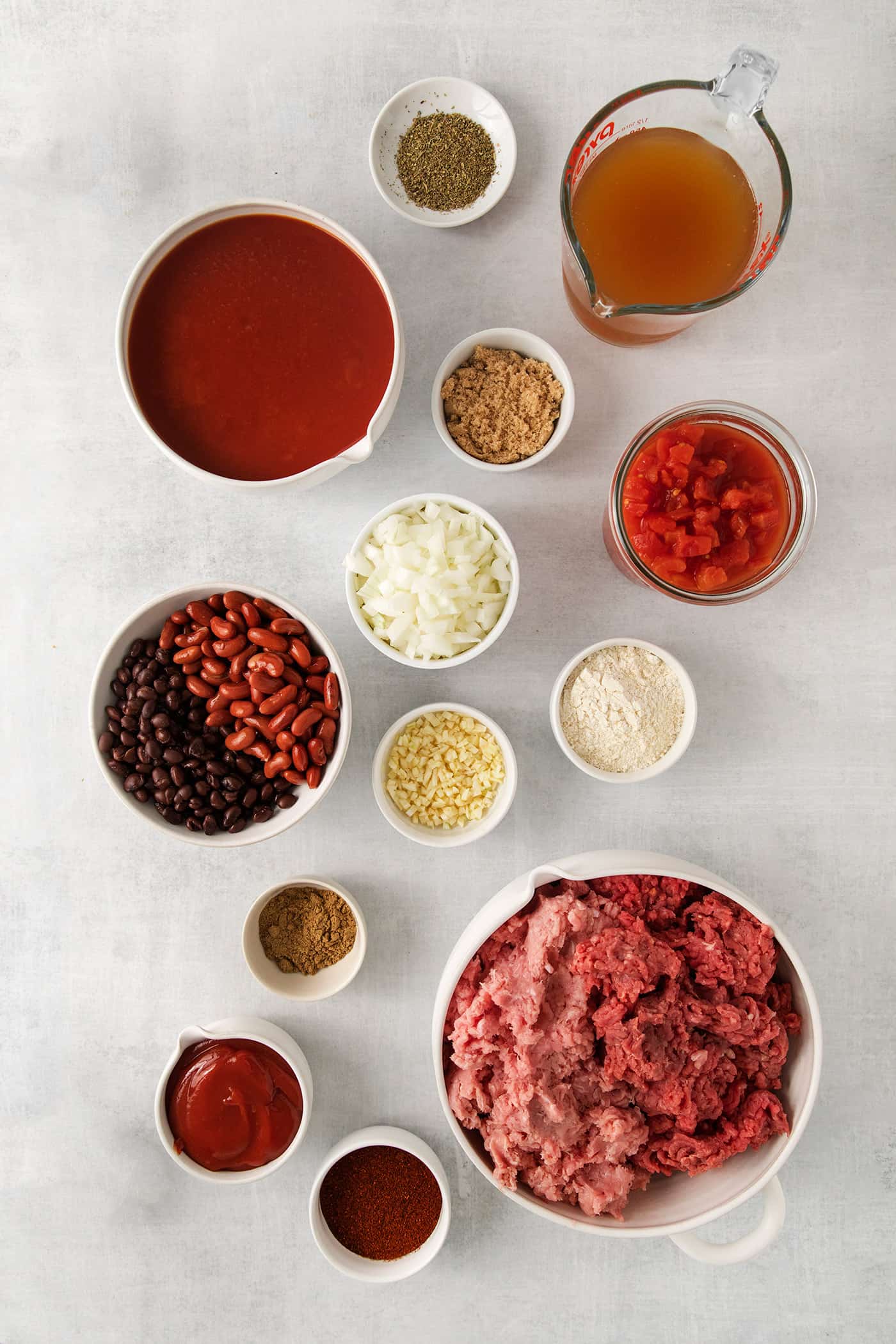 Slow cooker chili ingredients