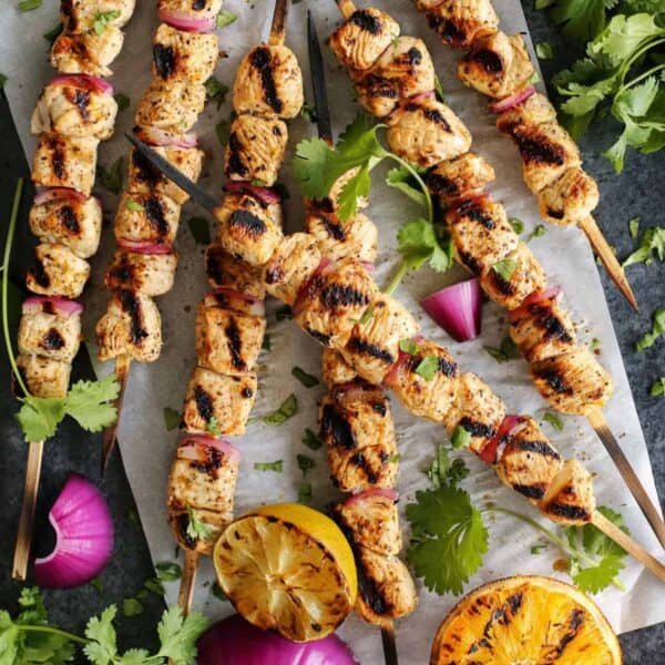 Grilled Margarita Turkey Kebabs