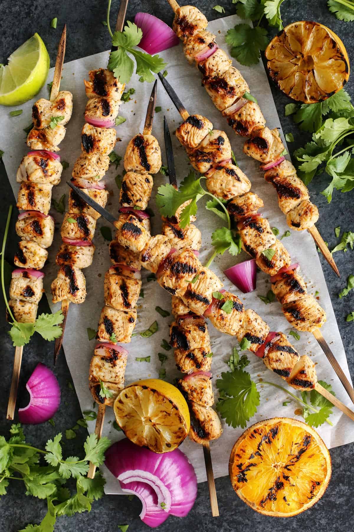 Grilled Margarita Turkey Kebabs