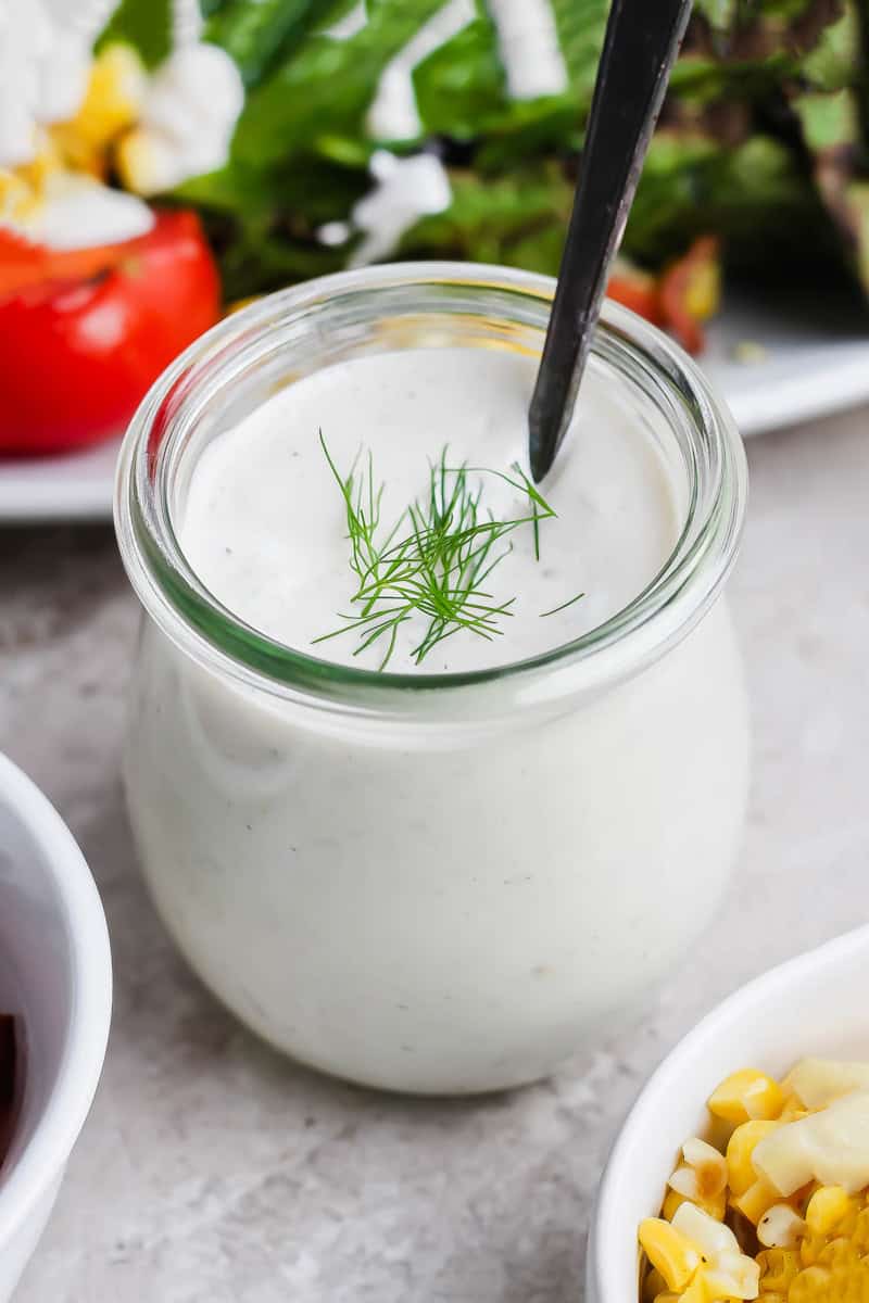 Homemade Buttermilk Ranch Dressing recipe • a farmgirl's dabbles