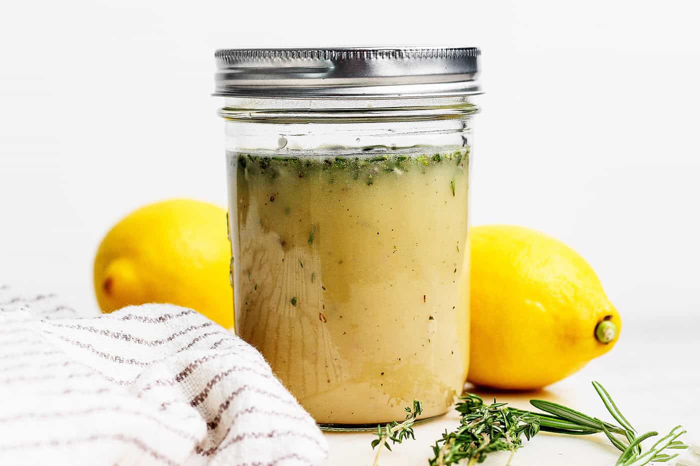 Lemon Vinaigrette (Bright and Herby!)