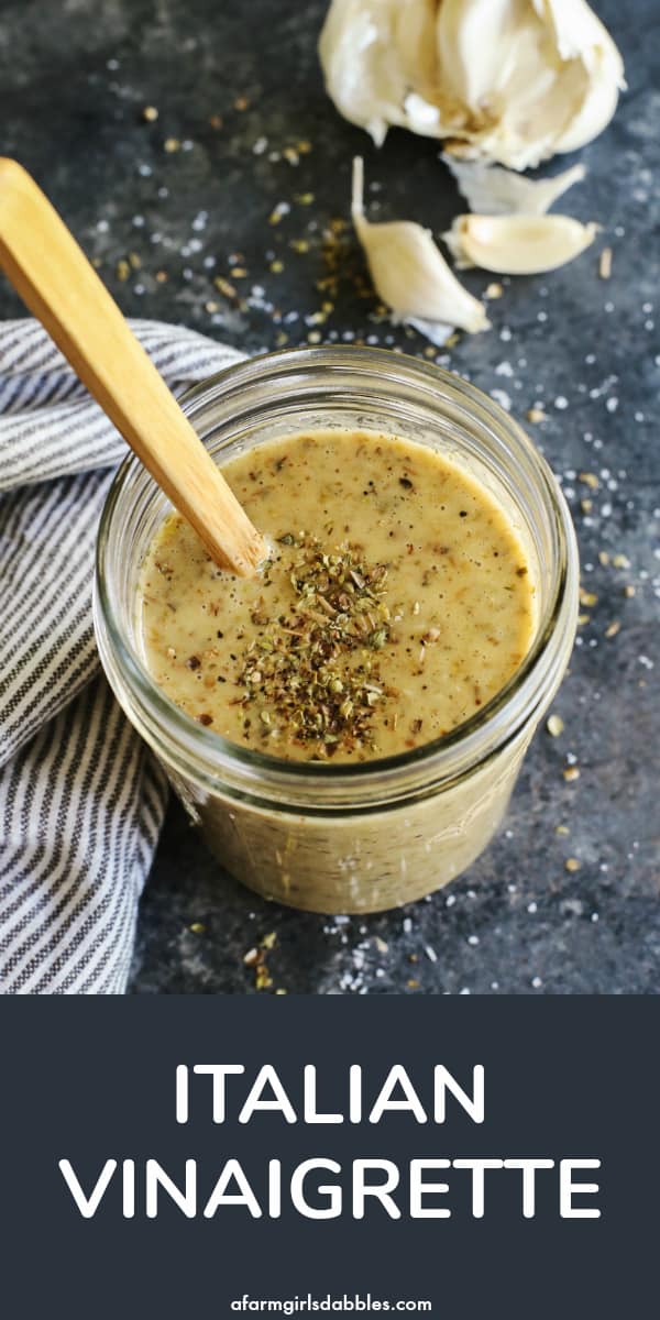 Image Pinterest pour la vinaigrette italienne
