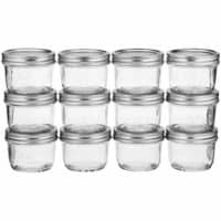 Wide Mouth Half-Pint Jars 