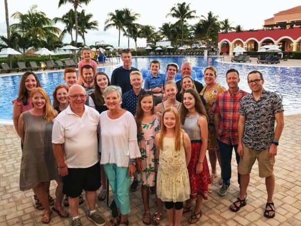 family picture in Mexico