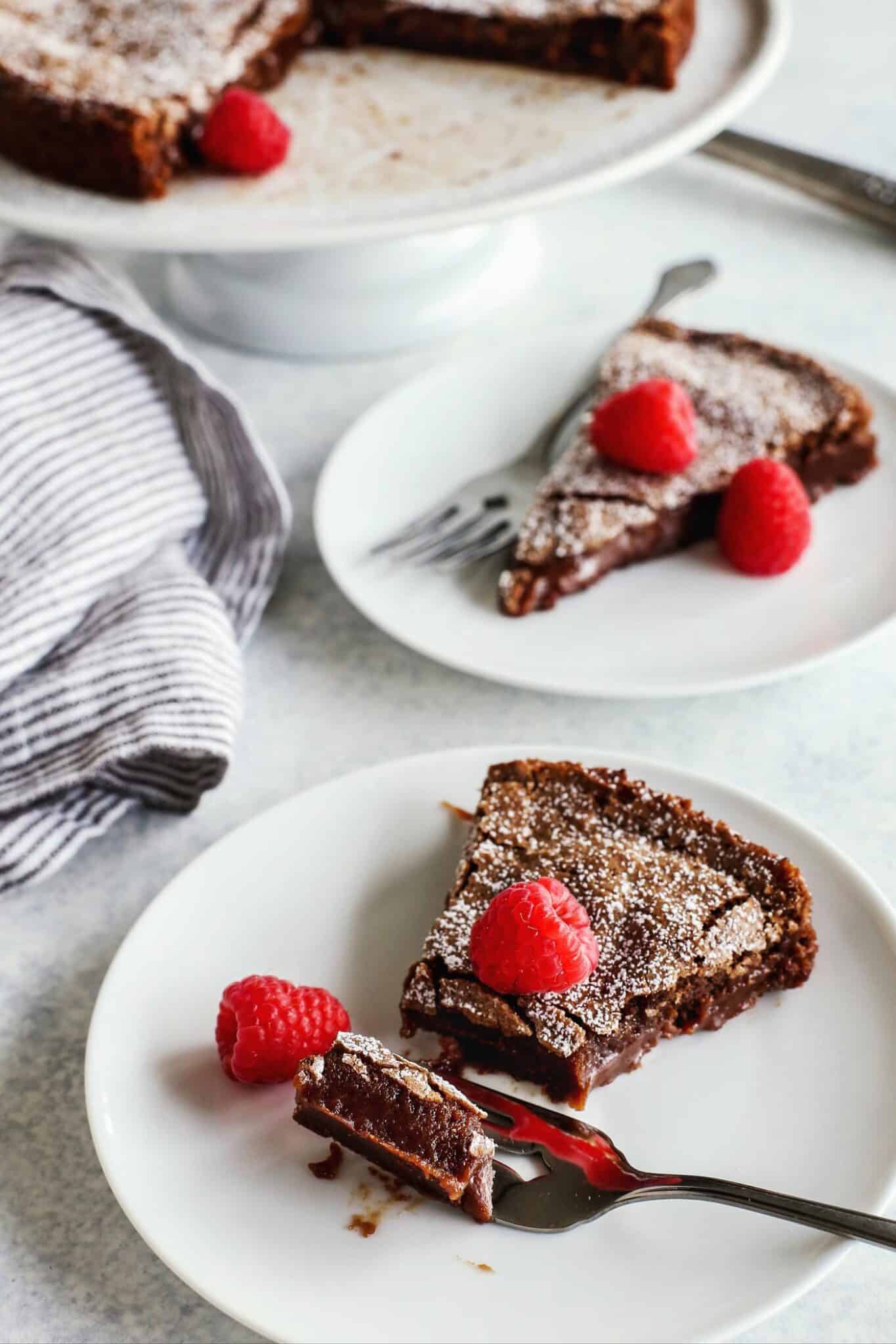 Swedish Sticky Chocolate Cake | Easy Kladdkaka Recipe
