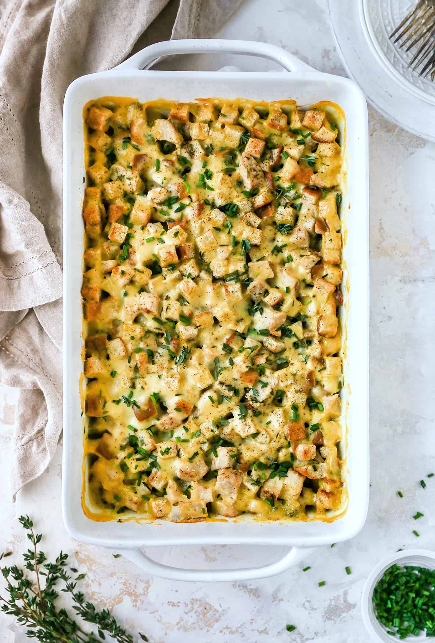 Leftover Turkey Casserole - a farmgirl's dabbles