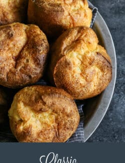 Pinterest image for classic popovers