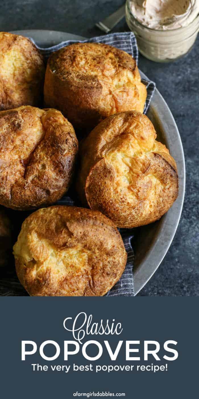 Pinterest image for classic popovers