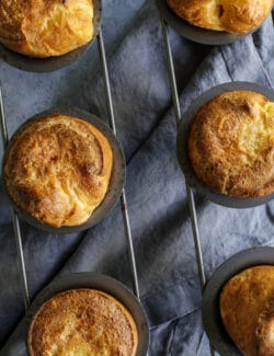 baked popovers in a popover pan