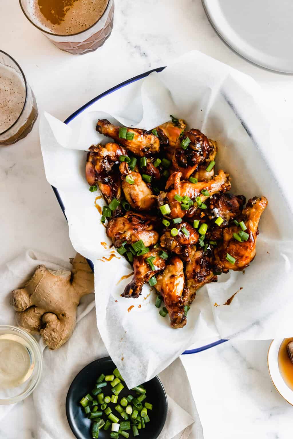Baked Chicken Wings with Oyster Sauce A Farmgirl's Dabbles