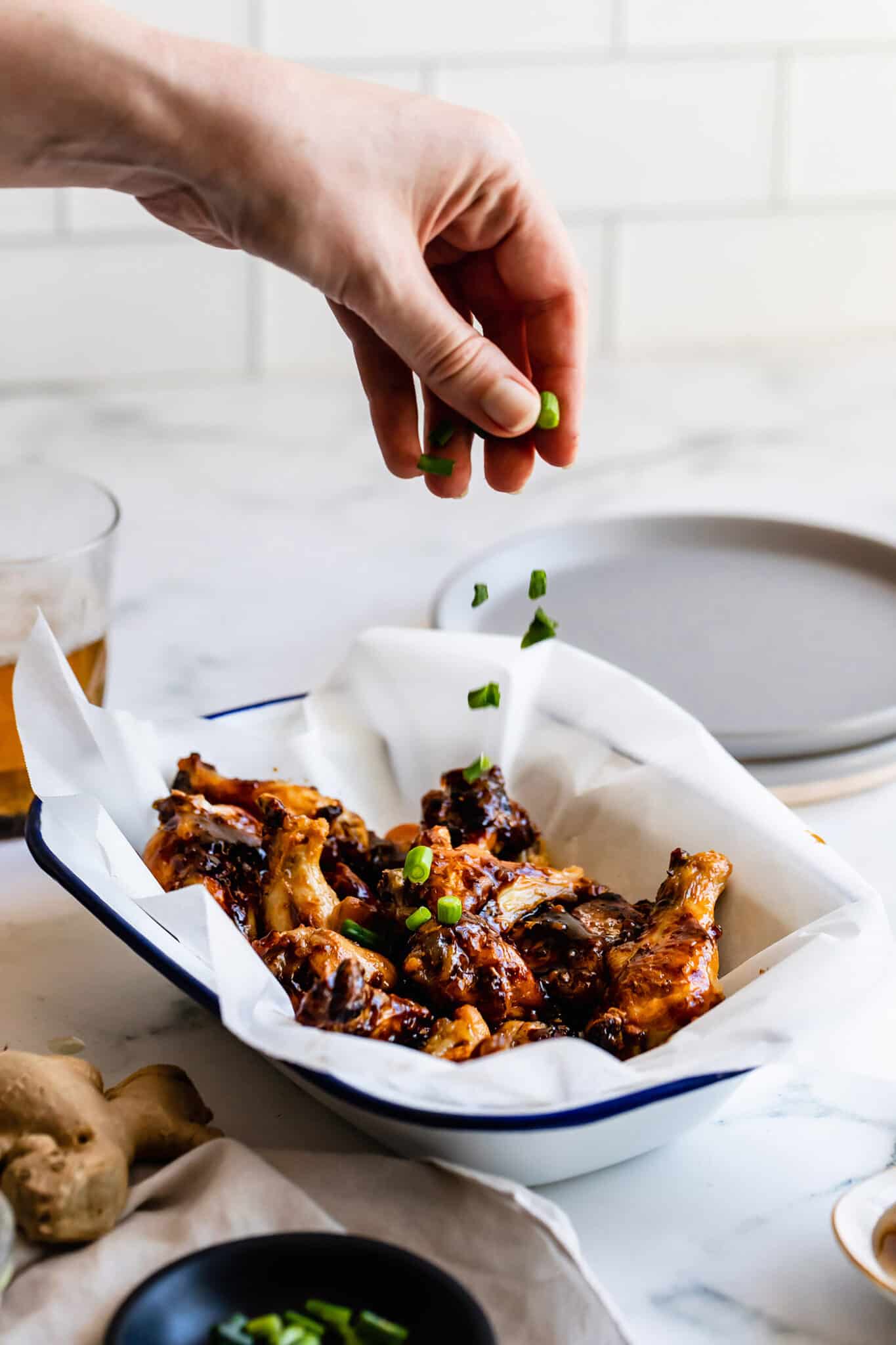 Baked Chicken Wings with Oyster Sauce A Farmgirl's Dabbles