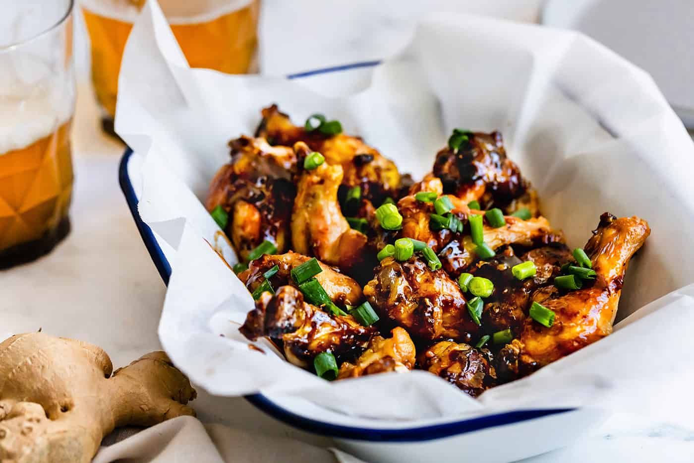 Baked Chicken Wings with Oyster Sauce A Farmgirl's Dabbles