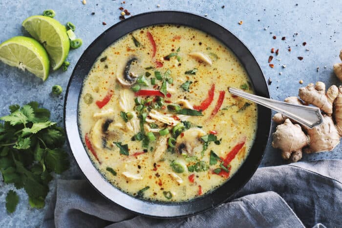 Coconut Curry Chicken Soup - a farmgirl's dabbles