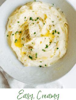 Pinterest image for Easy, Creamy Mashed Potatoes