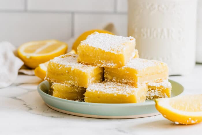 Easy Lemon Bars with Cookie Crust A Farmgirl #39 s Dabbles