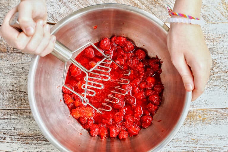 Easy Strawberry Freezer Jam Recipe A Farmgirl's Dabbles