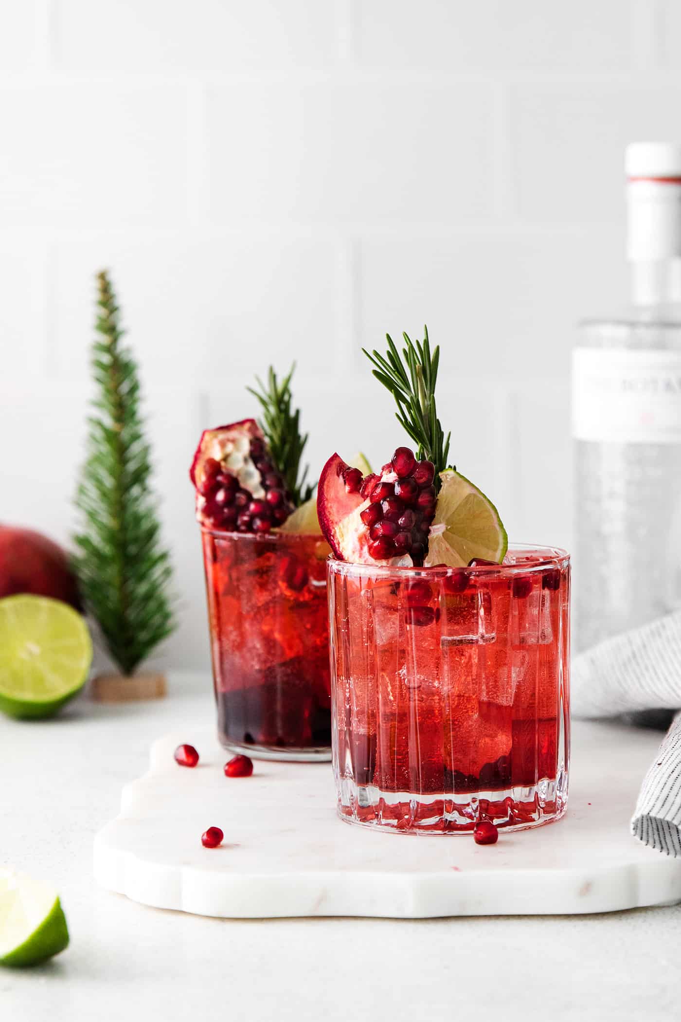 Red Gin Cocktail