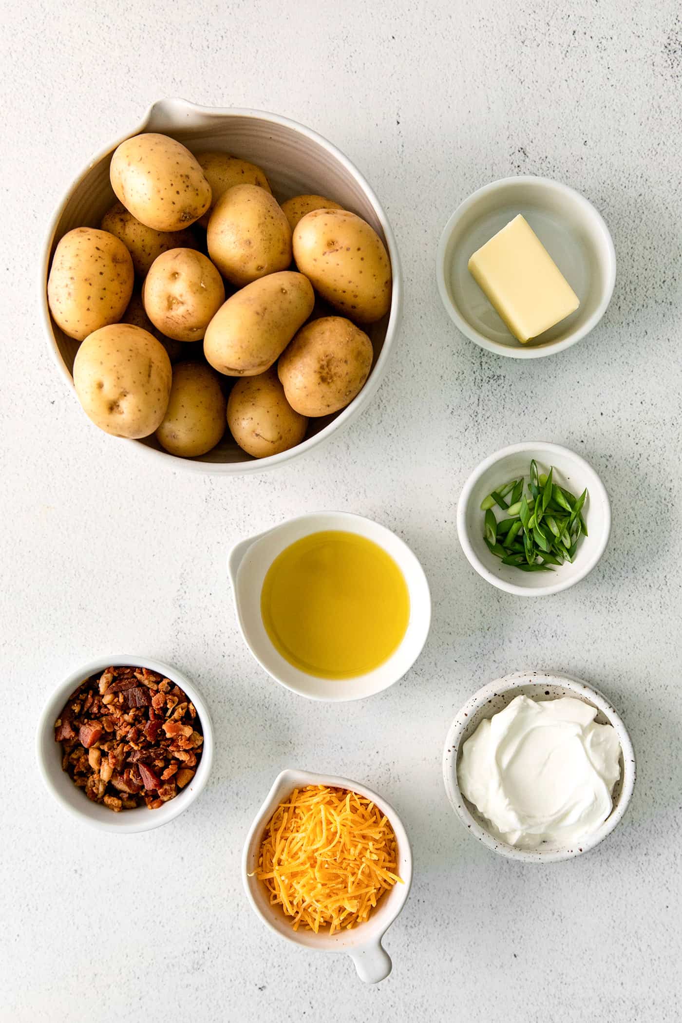 Mini loaded baked potato bites ingredients