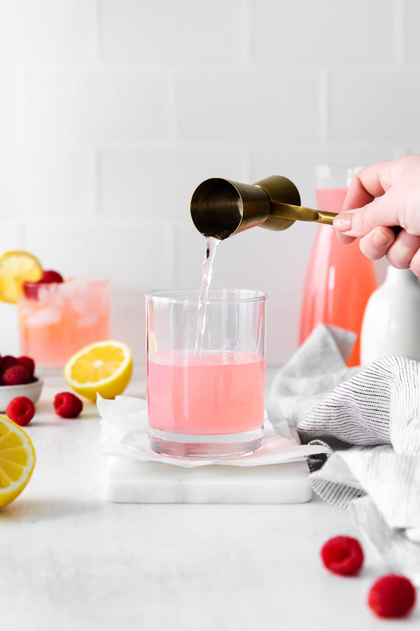 Pink Lemonade Margarita (Pink Senorita Cocktail) A Farmgirl's Dabbles
