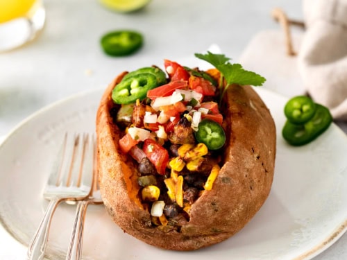 Virgin Olive Olive Oil Easy Oven Roasted Sweet Potatoes Taco