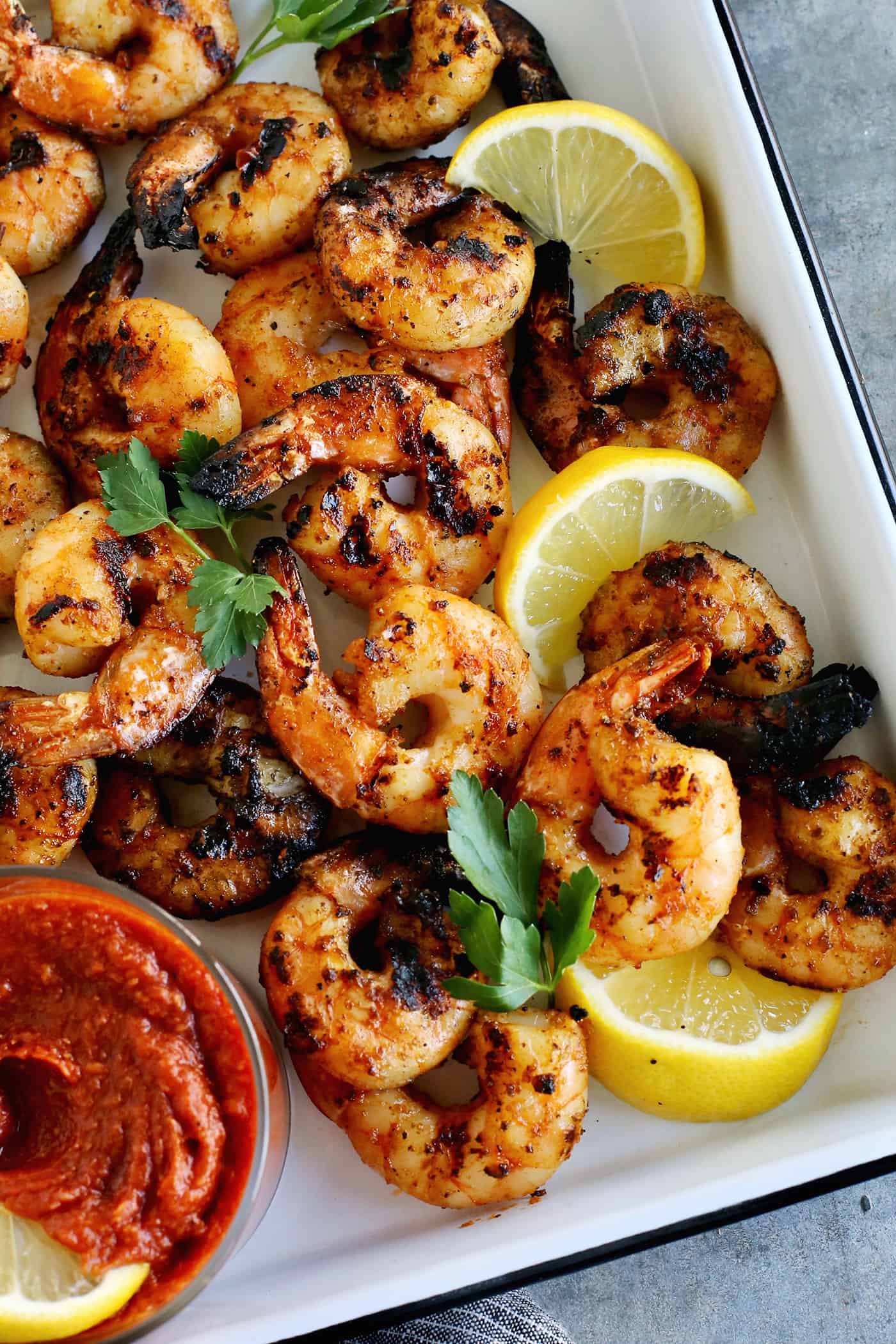 The Best Grilled Shrimp Cocktail Recipe l A Farmgirl's Dabbles