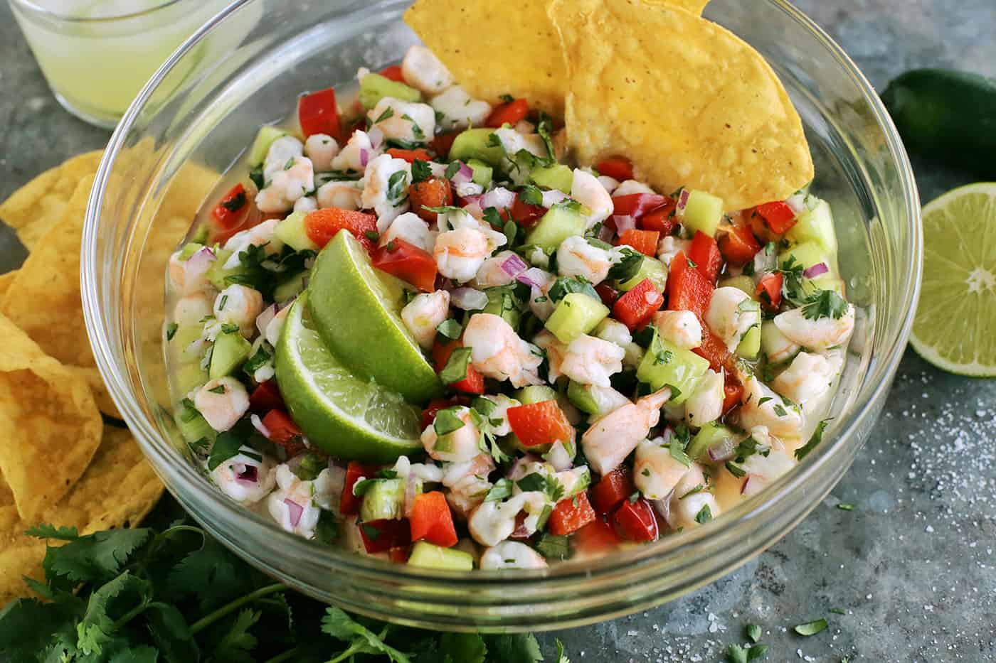how long to cook shrimp in lime juice