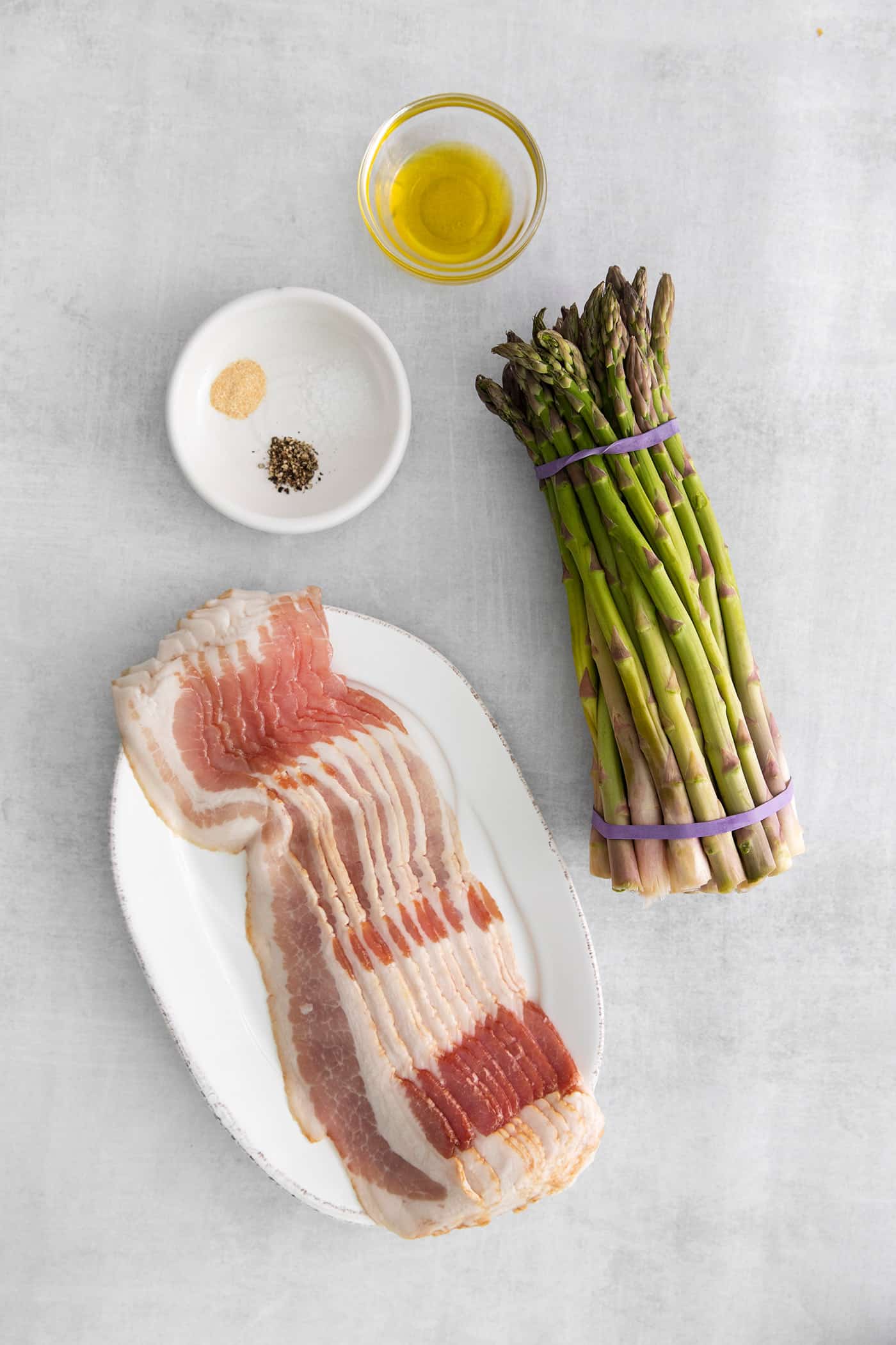 Bacon wrapped asparagus ingredients