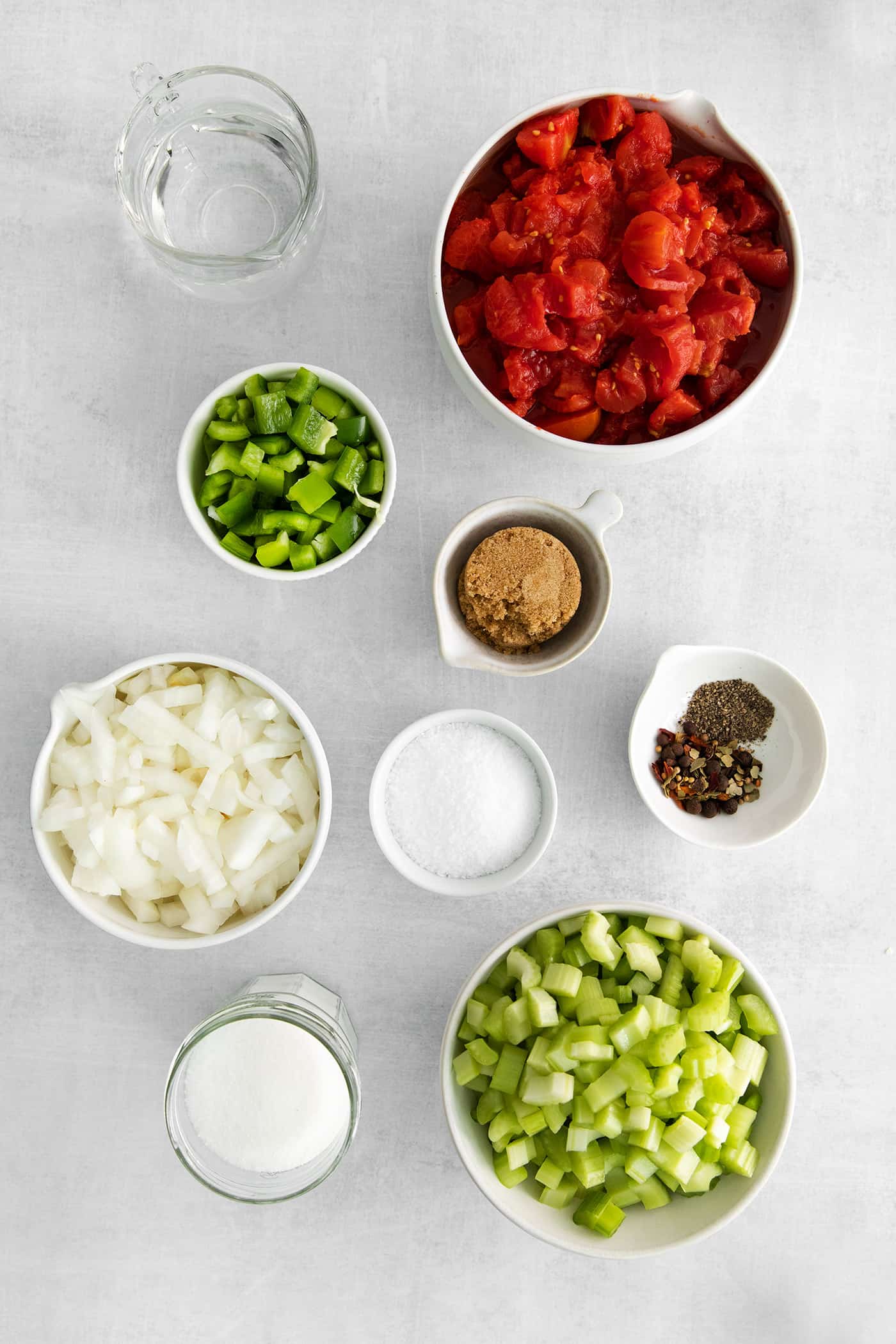 Ingredients in chili stewed tomatoes