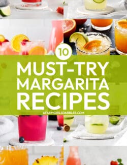 Pinterest image for 10 must-try margarita recipes