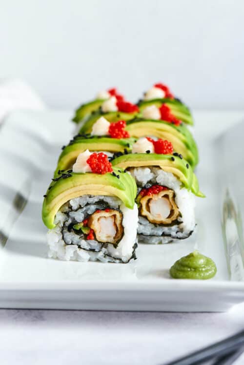 Easy Dragon Roll Recipe l A Farmgirl's Dabbles