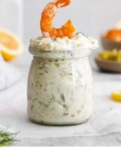 Pinterest image for tartar sauce