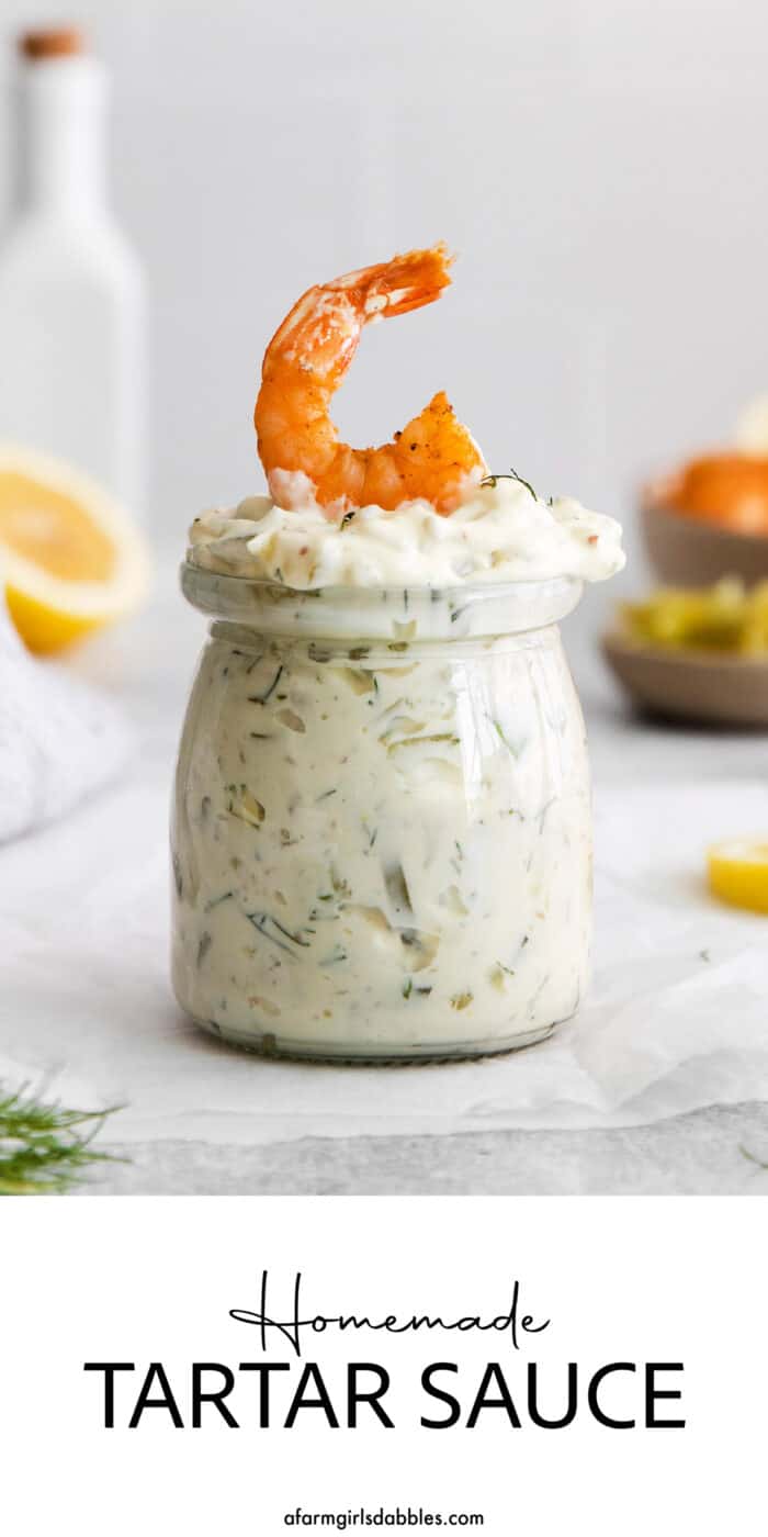 Easy Homemade Tartar Sauce l A Farmgirl's Dabbles