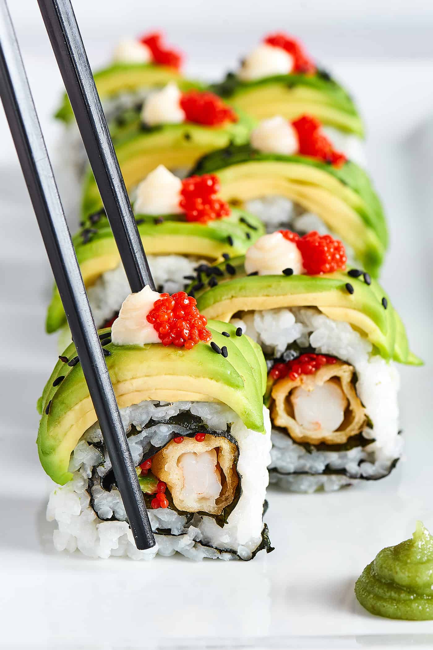 Easy Dragon Roll Recipe l A Farmgirl's Dabbles