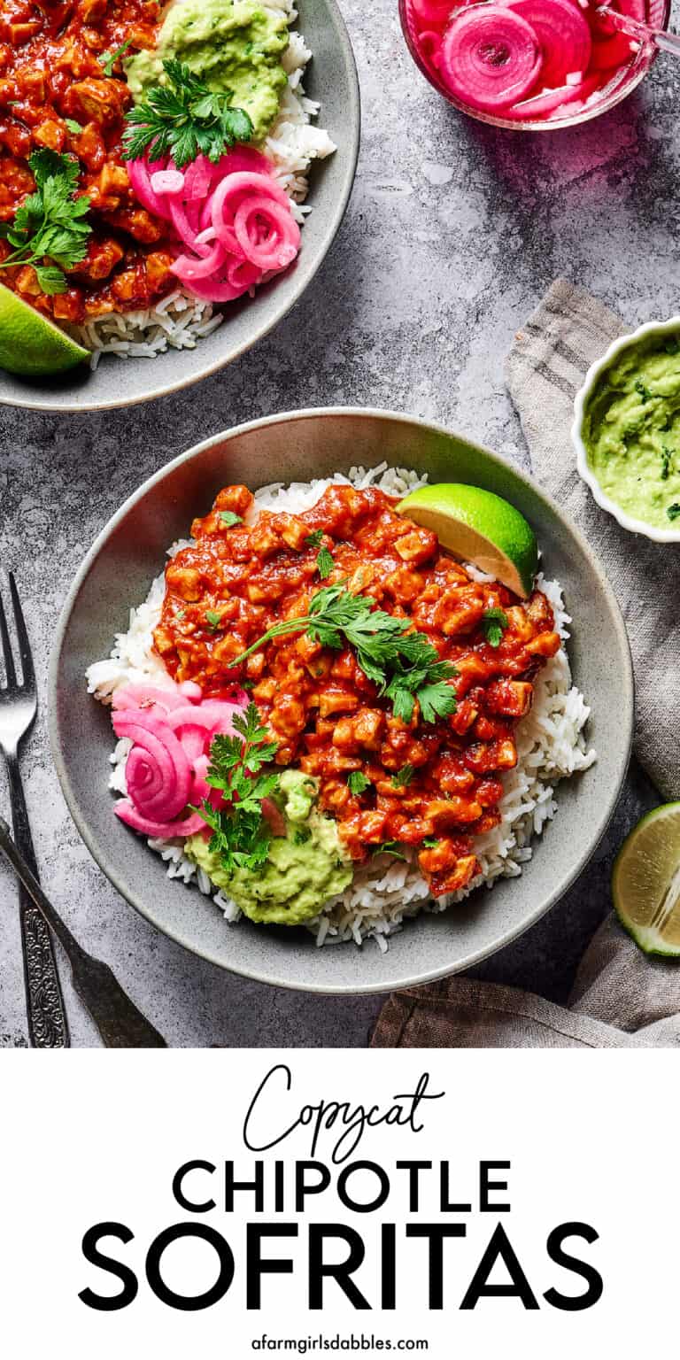 Copycat Chipotle Sofritas Recipe (Vegan) l A Farmgirl's Dabbles