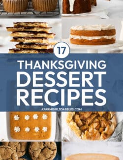 Pinterest image for 17 Thanksgiving dessert recipes