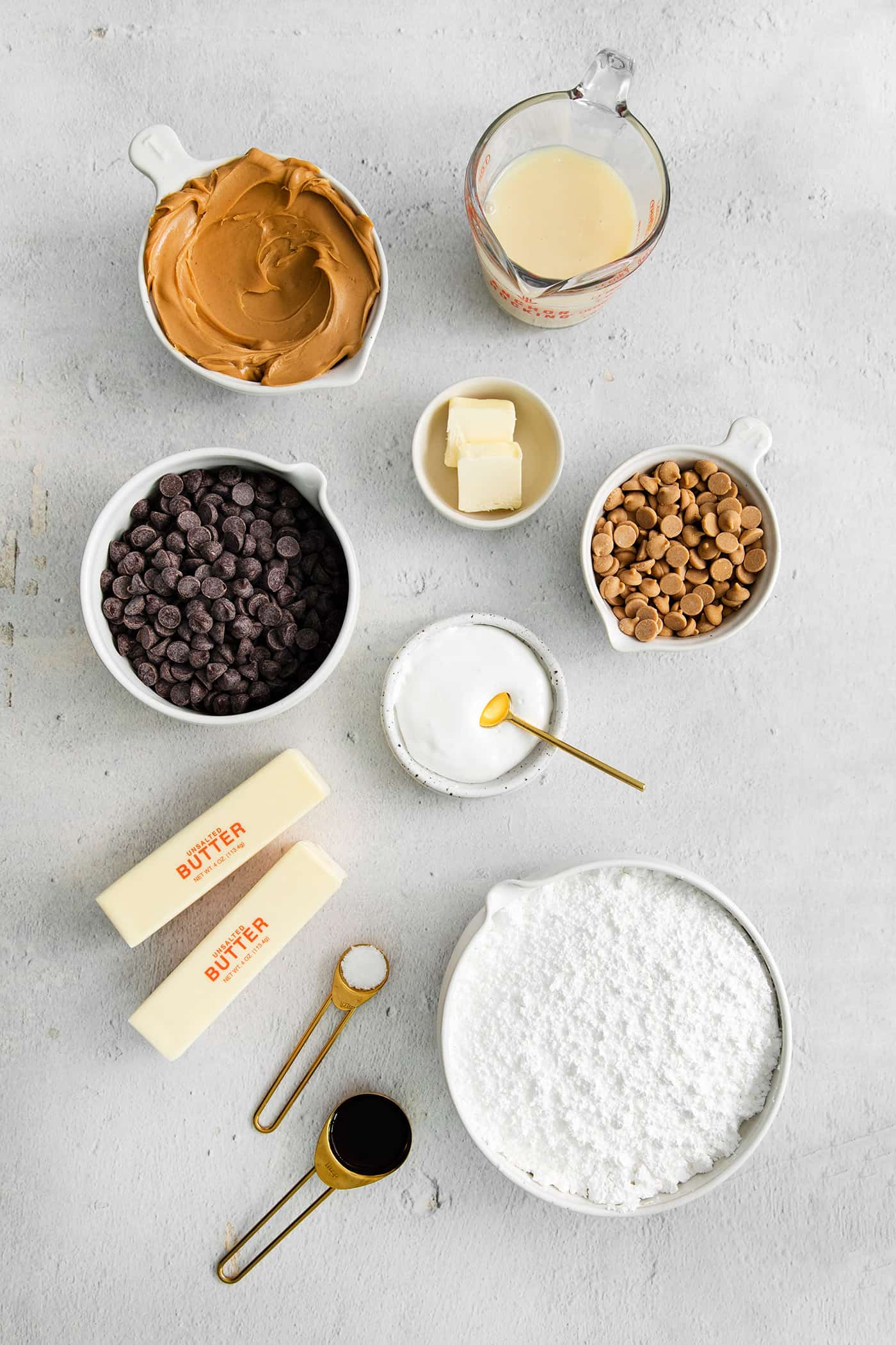 Buckeye fudge ingredients